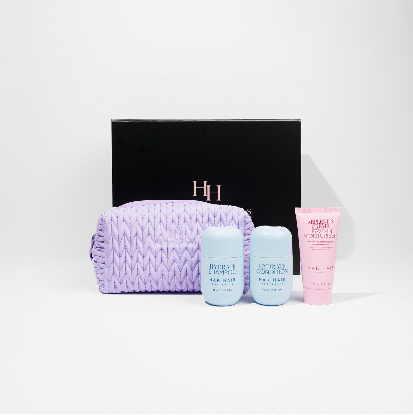 NAK Hydrate & Repair Essentials Travel Kit