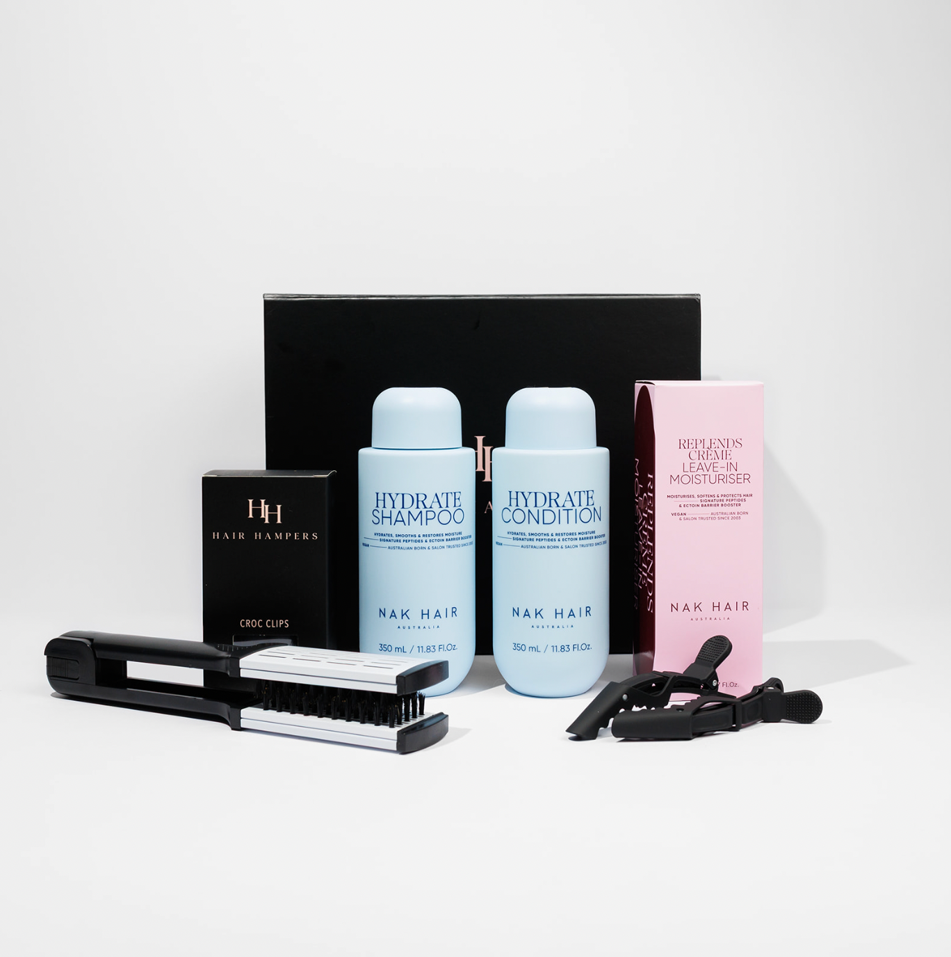 Nak Nourish, Repair & Style - Straightening Tong kit